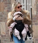 Sienna Miller Out And About With Her Daughter In NYC
