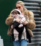 Sienna Miller Out And About With Her Daughter In NYC