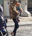 Sienna Miller Out With Her Daughter In NYC