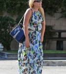 Semi-Exclusive... Pregnant Busy Philipps Dines In West Hollywood