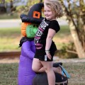 Exclusive... Alana Thompson Poses with Lawn Ornaments