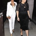 Kim Kardashian Eats Out With LaLa Vasquez
