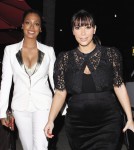 Kim Kardashian Eats Out With LaLa Vasquez
