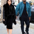 Kim Kardashian & Kanye Take A Romantic Stroll In Paris