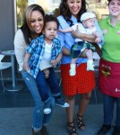 Tia & Tamera Mowry Film Their Reality Show At Menchies