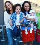 Tia & Tamera Mowry Film Their Reality Show At Menchies