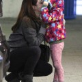 Exclusive... Alyson Hannigan and Satyana Go Shopping