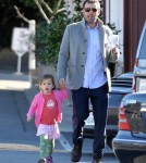 Ben Affleck Takes Seraphina To Breakfast