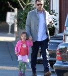 Ben Affleck Takes Seraphina To Breakfast