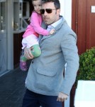 Ben Affleck Takes Seraphina To Breakfast