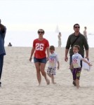 Semi-Exclusive... Britney Spears Plays with Sons Sean and Jayden in Santa Barbara