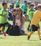 Britney & Kevin Watch Their Sons Soccer Game
