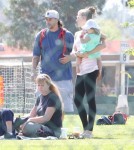 Britney & Kevin Watch Their Sons Soccer Game