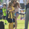 Britney & Kevin Watch Their Sons Soccer Game