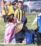 Britney Spears Watching Her Boys Play Soccer