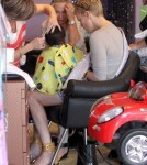Charlize Theron Takes Son Jackson for a Trim