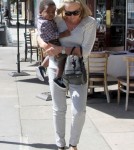 Charlize Theron Takes Son Jackson for a Trim