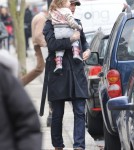 David Beckham Takes Harper Out In London