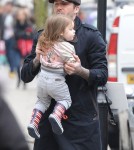 David Beckham Takes Harper Out In London