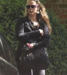 Elizabeth Berkley And Son Sky Visit A Friend