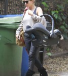 Elsa Pataky Visits A Friend In Hollywood