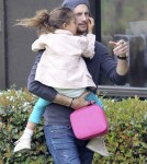 Gabriel Aubry Takes Nahla To School