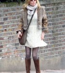 Geri Halliwell Takes Bluebell Out In London