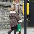 Geri Halliwell Takes Bluebell Out In London