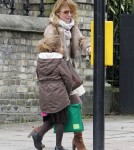 Geri Halliwell Takes Bluebell Out In London