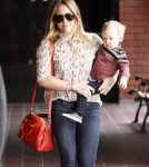 Hilary Duff Takes Luca To Babies First Class