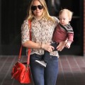 Hilary Duff Takes Luca To Babies First Class