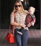 Hilary Duff Takes Luca To Babies First Class