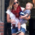 Hilary Duff And Family Leaving Charlie's Pantry