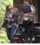 Hilary Duff Takes Luca To A Play Date