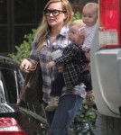 Hilary Duff Takes Luca To A Play Date