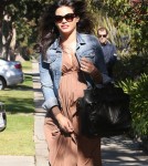 Pregnant Jenna Dewan Visits Her Doctor