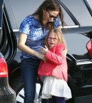 Jennifer Garner Picks Violet Up From School