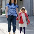 Jennifer Garner Picks Violet Up From School