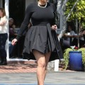 Pregnant Kim Kardashian Stops By Fred Segal