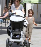 Kourtney Kardashian And Family Out For Lunch