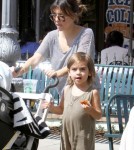 Kourtney Kardashian And Family Out For Lunch