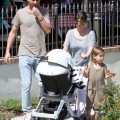 Kourtney Kardashian And Family Out For Lunch