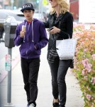 Laura Dern And Her Son Go For Ice Cream