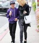 Laura Dern And Her Son Go For Ice Cream