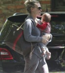 Molly Sims Takes Son Brooks To A Playdate