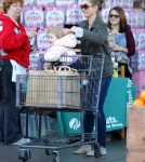 Rebecca Gayheart & Daughter Georgia Grocery Shopping