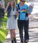 Exclusive... Reese Witherspoon And Family Attend A Birthday Party In Brentwood