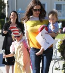 Jennifer Garner Picks Violet Up From School