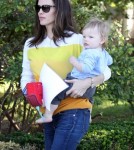 Jennifer Garner Picks Violet Up From School