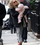 Sienna Miller And Family Out And About In New York